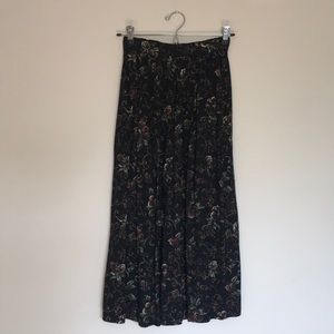 Vintage Midi Floral Skirt - BRIGGS